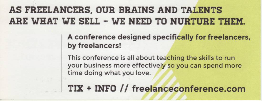 Freelance Conference Ticket